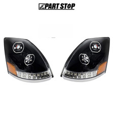 Pair RH and LH LED Headlight 82329124 82329127 Volvo VNL