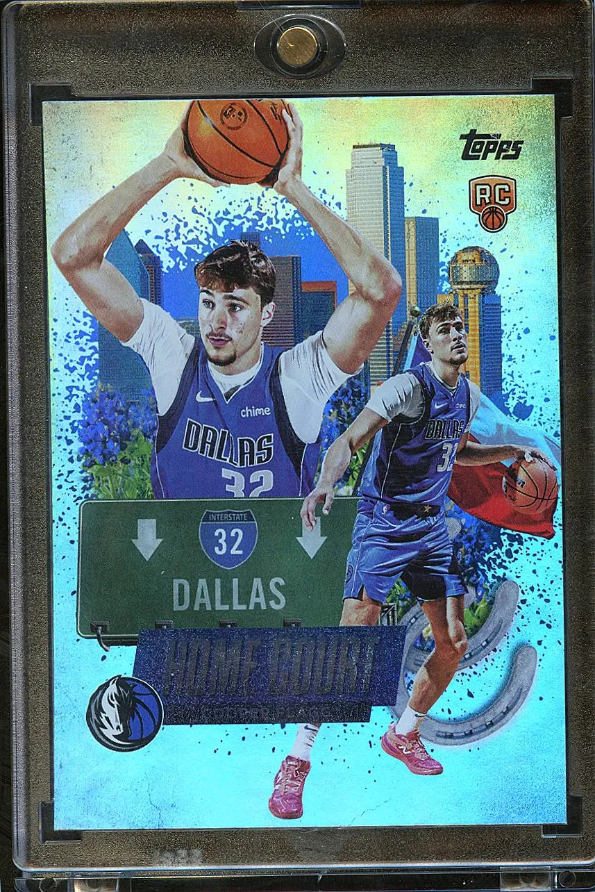Cooper Flagg 2025-26 Topps Home Court SSP CASE HIT Rookie RC Dallas Mavericks