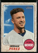 2017 Topps Heritage #56 Hernan Perez 1Ab