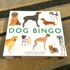 Magma for Laurence King Dog Bingo Illustrated Family Board Game Set Ages 4+