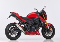 Hurric Supersport Auspuff Silber Passend FüR Suzuki GSX-S 750 2017-2021