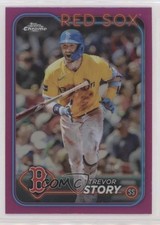 2024 Topps Chrome Pink Refractor Trevor Story #279 1f76