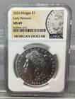 New Listing2024 Morgan Silver Dollar - NGC - MS 69 - Early Releases