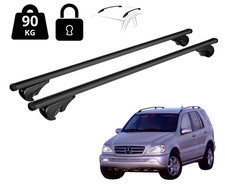 Nordrive Dachtr&auml;ge Quertr&auml;gerr f&uuml;r Mercedes ML (W163) 1998-2005, 140 cm, silber