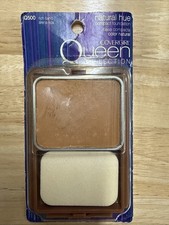 COVERGIRL QUEEN Natural Hue COMPACT FOUNDATION Q500 Rich Sand 0.4 Oz Rare