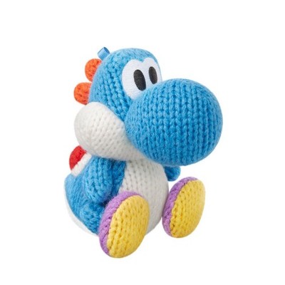 amiibo Woll-Yoshi Hellblau Figur