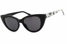 Draper James DJ9016 001 Black/Dark Grey 53-17-140 Sunglasses New Authentic