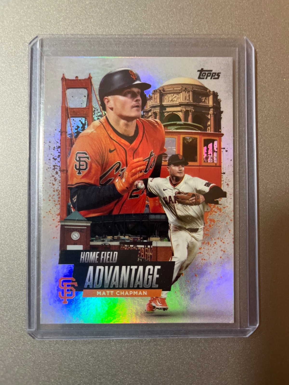 2025 Topps Series 1 - Home Field Advantage Matt Chapman #HA-11
