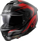 LS2 FF808 Stream Ii Fury Black Red