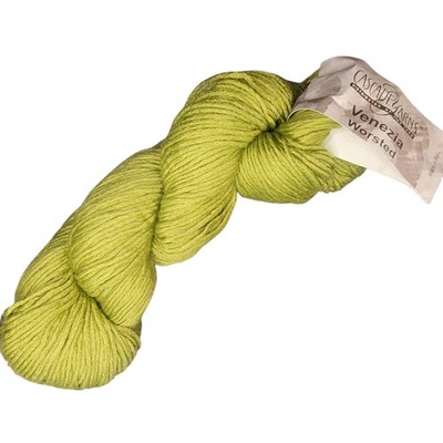 Cascade Yarns Venezia Worsted Yarn 70% Wool 30% Silk Olive Green 157 100g/219y