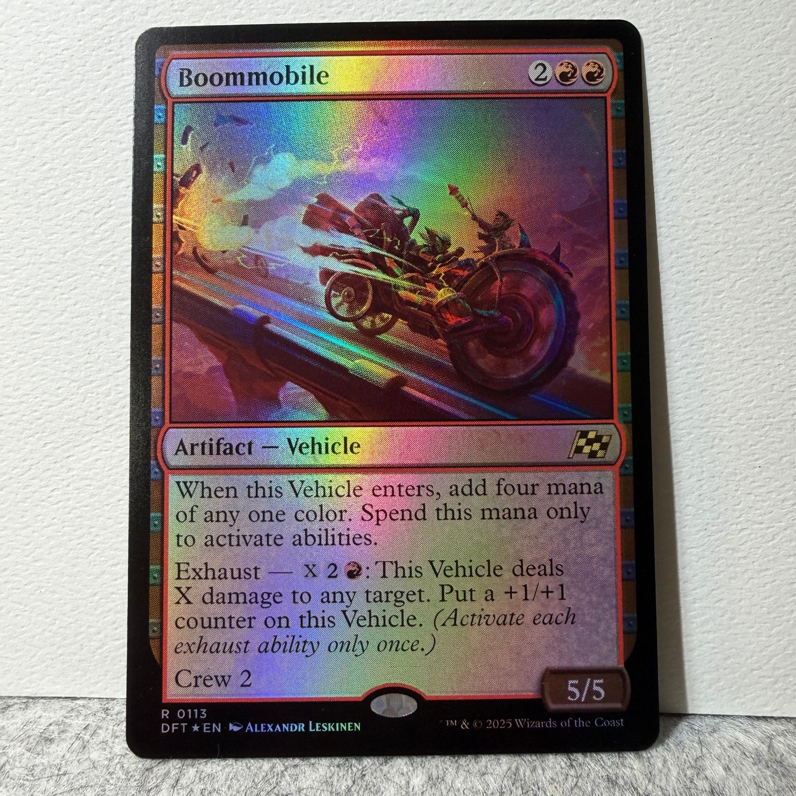 BOOMMOBILE AETHERDRIFT MTG FOIL 113 RARE LP