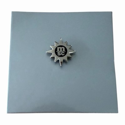 MSC KREUZFAHRTEN - VOYAGERS CLUB - SILBER / SILVER - PIN / ANSTECKNADEL