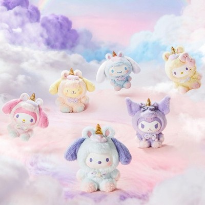 MINISO Sanrio Characters Dreamy Unicorn Series Plush Pedant