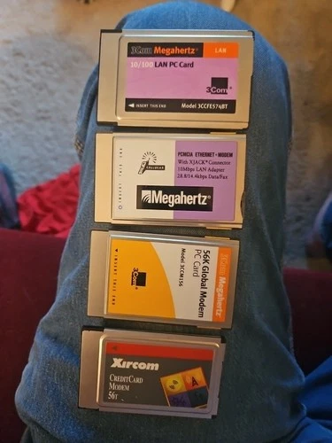 4-MEGAHERTZ XJ3144 PCMCIA MODEM 14.4/14.4 KBPS DATA/FAX With XJACK ConnectorUSED