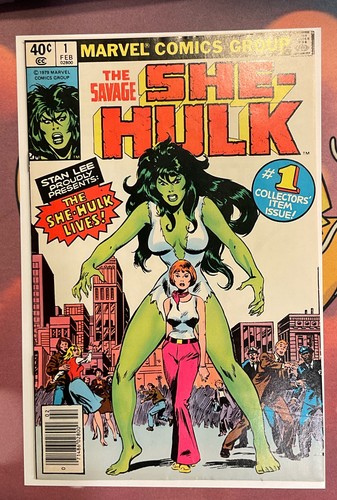 The Savage She-Hulk #1 Newsstand Variant (Marvel Comics February 1980)