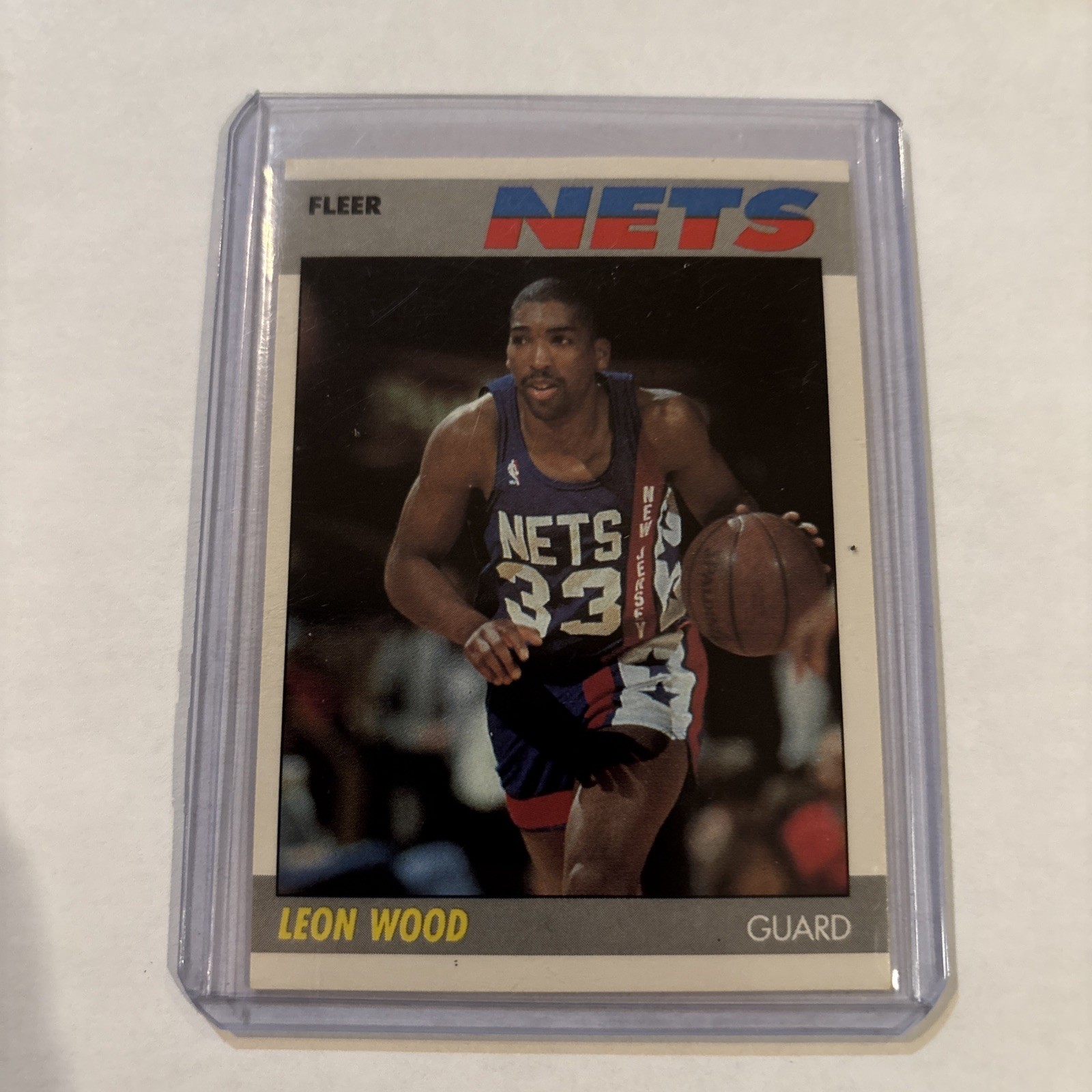 1987-88 Fleer - Leon Wood #127