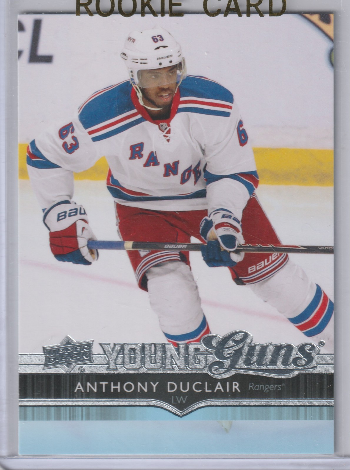 14-15 ANTHONY DUCLAIR RC UPPER DECK S1 YOUNG GUNS ROOKIE #236 RANGERS