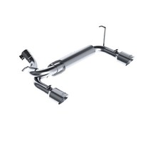 Mbrp S5528al Axle Back Dual Rear Exit Exhaust System For Jeep Wrangler Rubicon