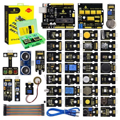 Keyestudio 37-in-1 Sensor Module Kit for Arduino UNO/Mega Board DIY