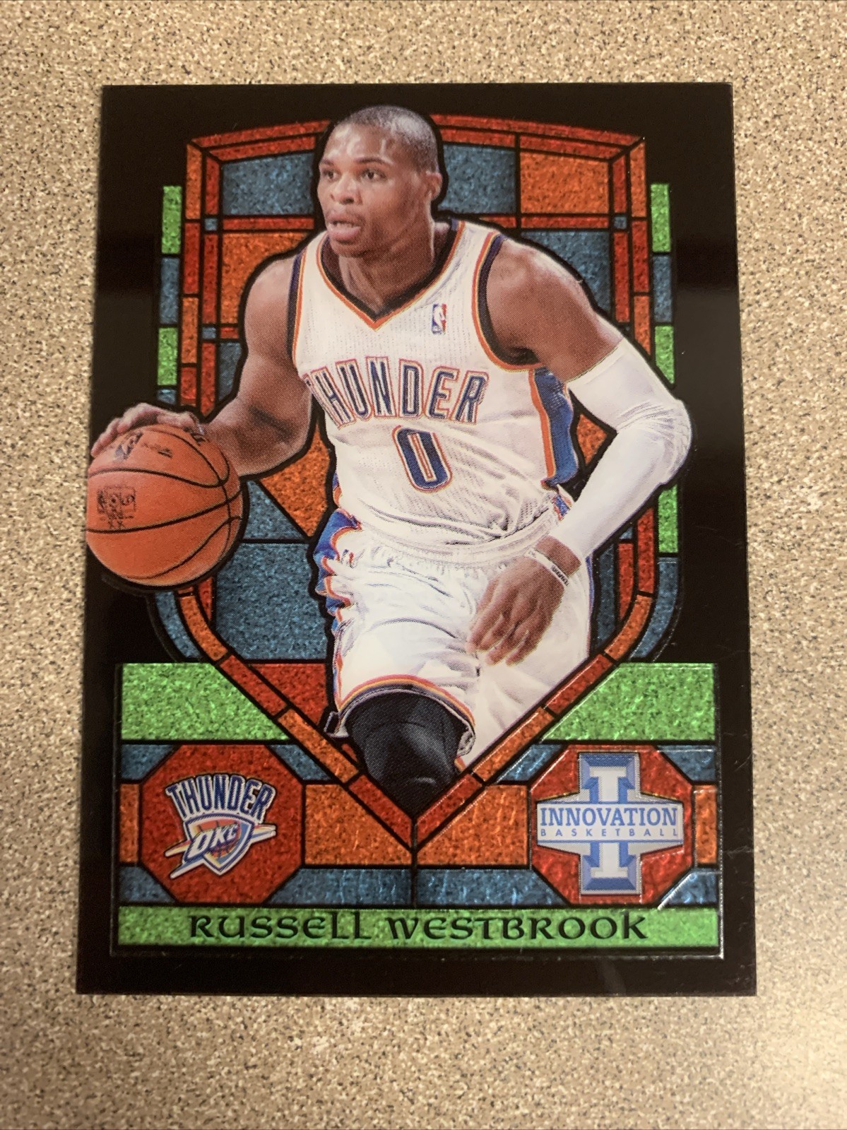 2013-14 Panini Innovation - Stained Glass Russell Westbrook #14