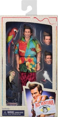 NECA Ace Ventura Pet Detective 8'' Clothed Action Figure Retro Style Collectible
