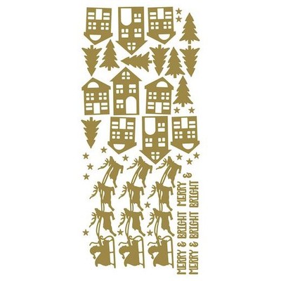JEJE Peel Off Aufkleber - Xmas Night Gold 565300