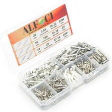 240PCS Deutsch Connector Pins and Sockets Kit - Size 12, 16, 20 Male Female Stam