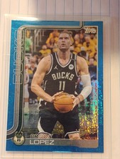 2025 Topps Blue Holo Foil  Rob Dillingham  & Brook Lopez/150