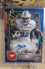 2025 Bowman University Chrome  Auto RJ Maryland  Blue Mini-Diamond Refractor/150