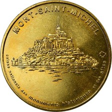 Frankreich, Token, Tourist Token, le Mont-Saint-Michel - Vue générale n°1