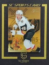 2025-26 Fleer Flair Hot Hues 30 OF 32 Tomas Hertl FCBZM2