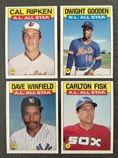 Cal Ripken 86, Dwight Gooden 86, Dave Winfield 86, Carlton Fisk 86, 4 All-Stars