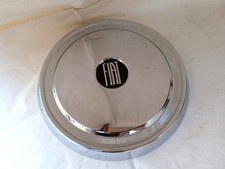 Coppa ruota coprimozzo cromato per FIAT 1300 1500 d'epoca