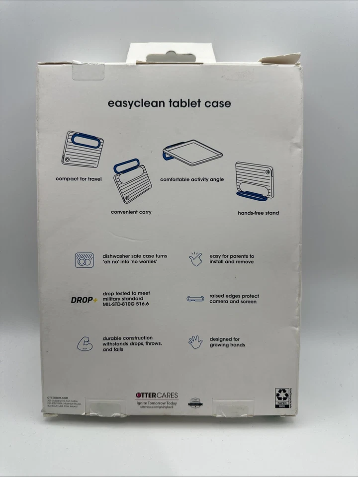 OtterBox EasyClean Apple iPad mini 6 (8.3") Case Hearts & Crafts Red Yellow–New - Image 2 of 2