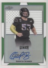 2019 Leaf Metal US Army All-American Bowl 3/4 Quentin Skinner #BA-QS1 Auto 1i9