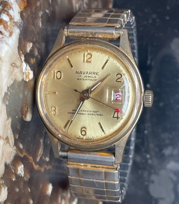 Vintage Navarre 17 Jewels Men s Watch - Running