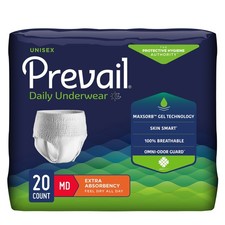 Prevail Daily Disposable Underwear Medium Extra 20 Ct