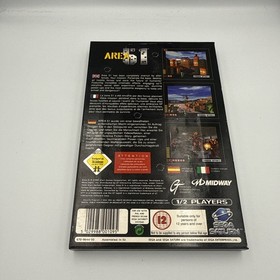 Sega Saturn Game - Area 51 complete with manual and registration card