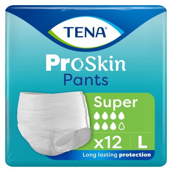 48 x TENA ProSkin Pants Super Large | 4 Packs of 12 | Incontinence Pull Up Pants - Image 2