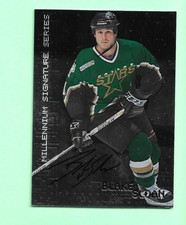 (1) BLAKE SLOAN   1999 SIGNATURE SERIES  AUTOGRAPH / SIGNED CARD (N0903)