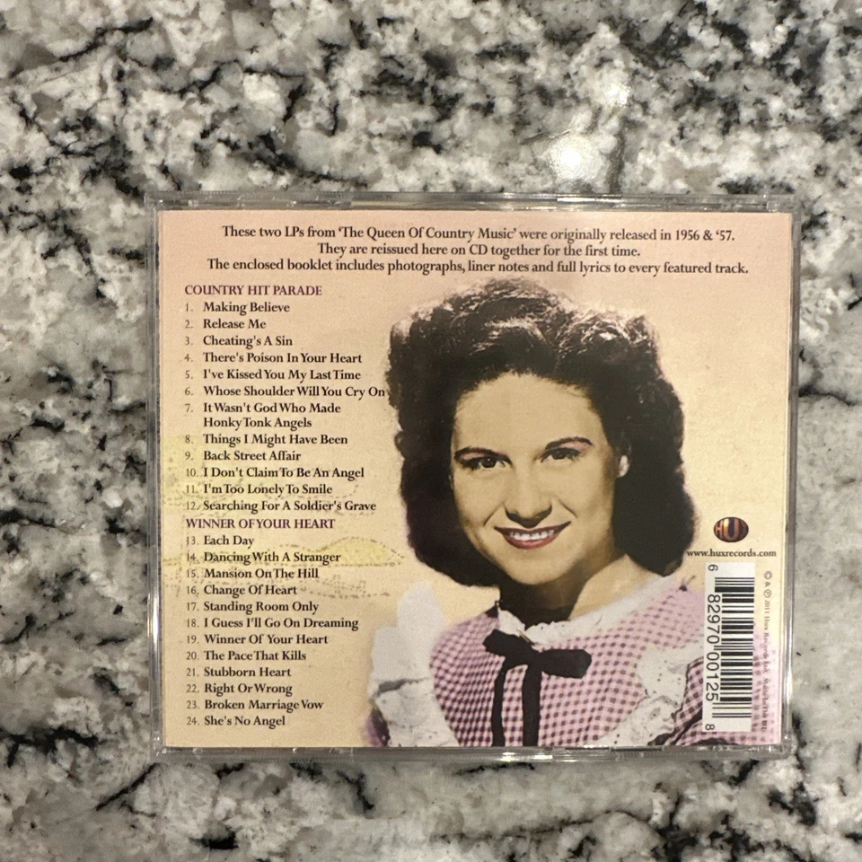 Country Hit Parade / Winner of Your Heart by Kitty Wells (CD, 2011) Foto 2 de 4