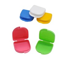 Orthodontic Retainer Box Teeth Mouth Denture Dental Case Guard Storage Containe