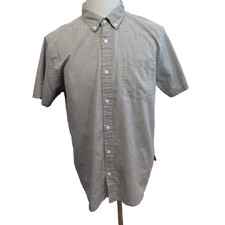 Chemise Patagonia grise manches courtes une poche taille L