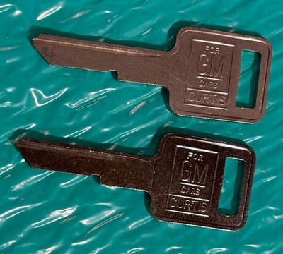 B46J CURTIS B-46 J BLANK KEY FOR GM   SEt of 2