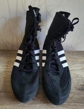 adidas Box Hog 2.0 Boxschuhe Schuhe Sneaker FX0561 Boxen Schwarz  Gr. 48