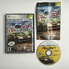Rallisport Challenge Original Xbox Video Game Tested w/Manual Platinum ed