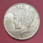 1922 Peace Dollar $1, UNC - Uncirculated