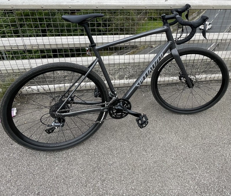 Specialized Diverge E5 2023 61cm Statin Smoke Gravel Bike Carbon Forks