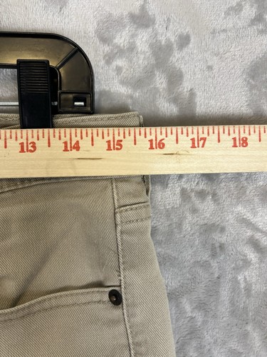 Levi's 511 Herrenjeans Größe 30 x 34 hellbraun mittlerer Bund gerades Bein schmale Passform Freizeit - Bild 6 von 10