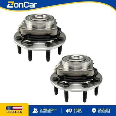 2x Front Wheel Hub Bearing For 01-06 Chevy Silverado 2500 HD 2005 Silverado 1500